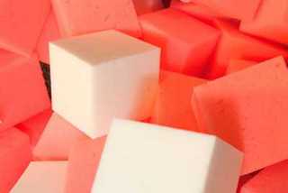 Bloco de espuma injetada