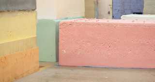 Bloco de espuma para almofada