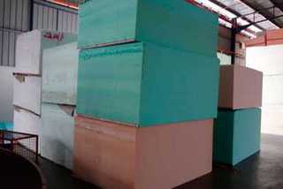 Bloco de espuma para encosto