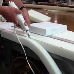 Bloco de espuma para sofá em metro