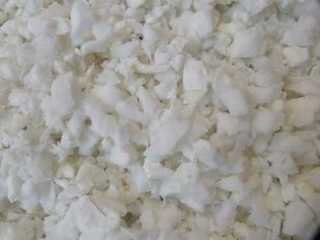 Flocos para enchimento de almofadas